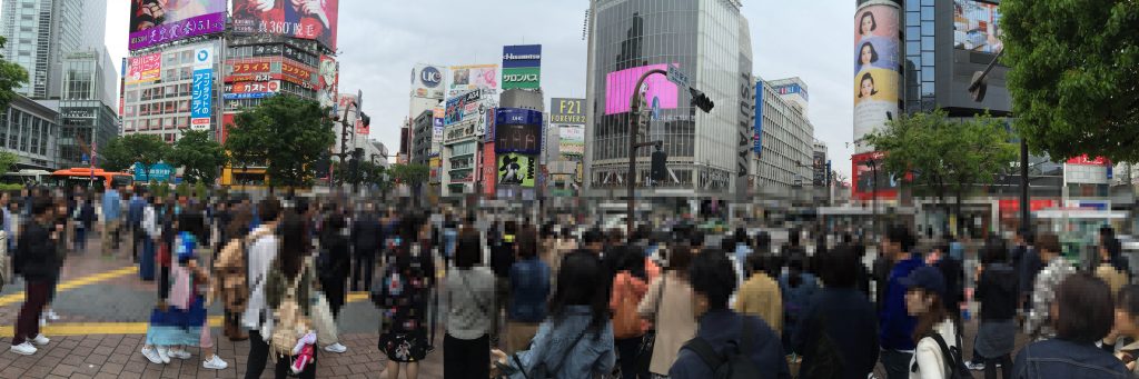 渋谷スクランブル交差点
