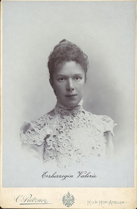 マリー・ヴァレリー大公女、1903年 出典：Wikipedia